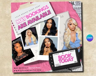 may booking flyer, may flyer