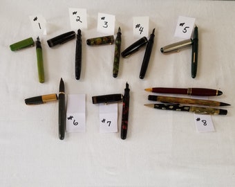 Vintage Collectible PEN/MECHANICAL PENCIL  Collection  Liquidation Priced at