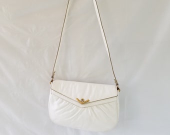 etienne aigner white purse