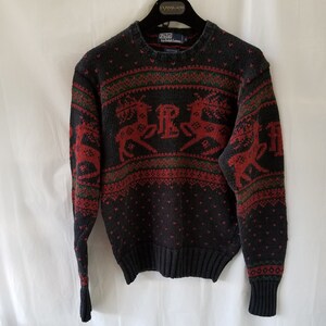 Christmas Sweater Ralph Lauren - Etsy