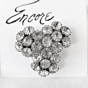 Vintage RHINESTONE BROOCH