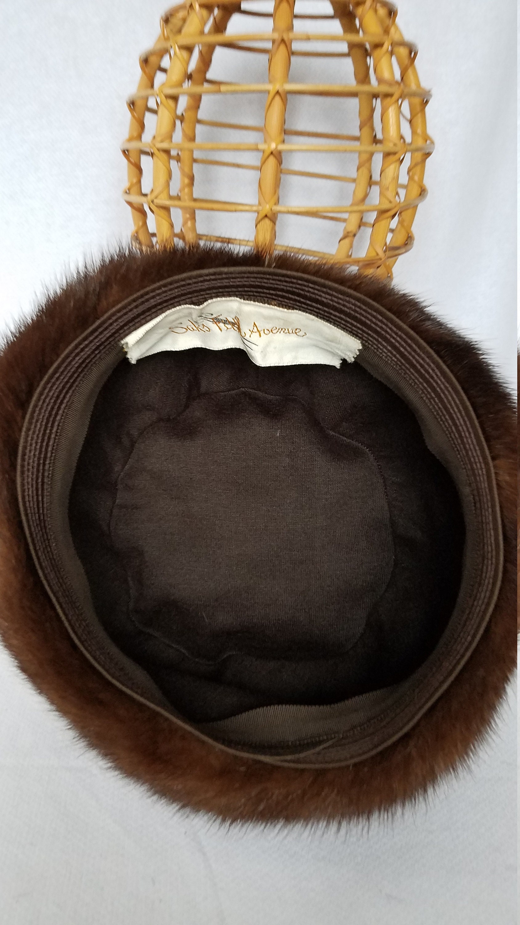 Vintage Mink hat Saks Fifth Avenue Saks Fifth Mink Hat - Etsy main image 3