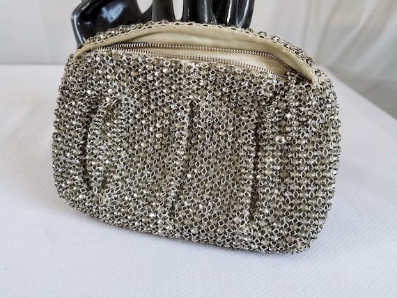 1920's-30's RHINESTONE EVENING BAG Made in Czecho