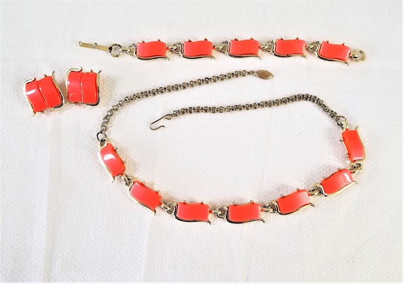 1950's - 60's PARURE SET ( Necklace, Bracelet, & C