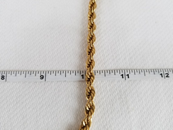 Avon gold shop rope chain