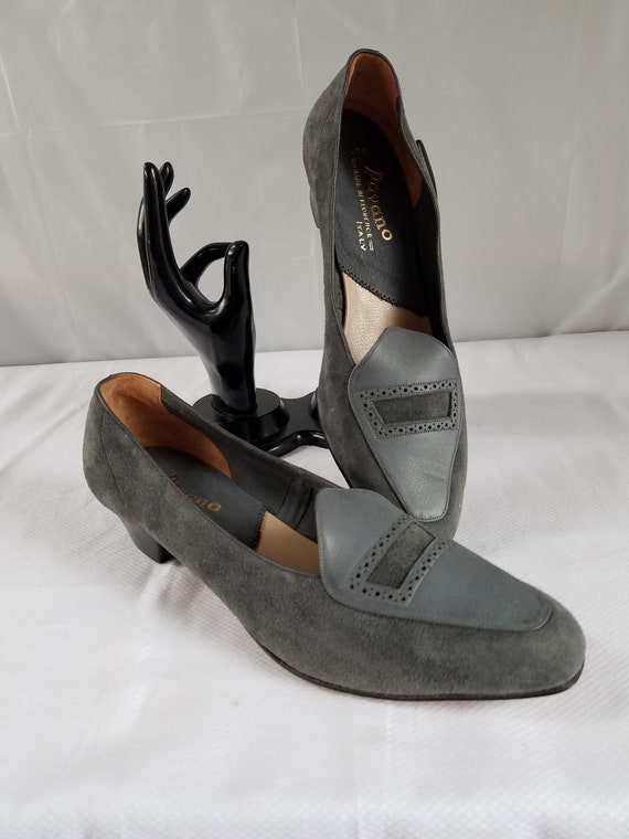 Vintage PAVANO    Suede Slip on Shoe - image 8