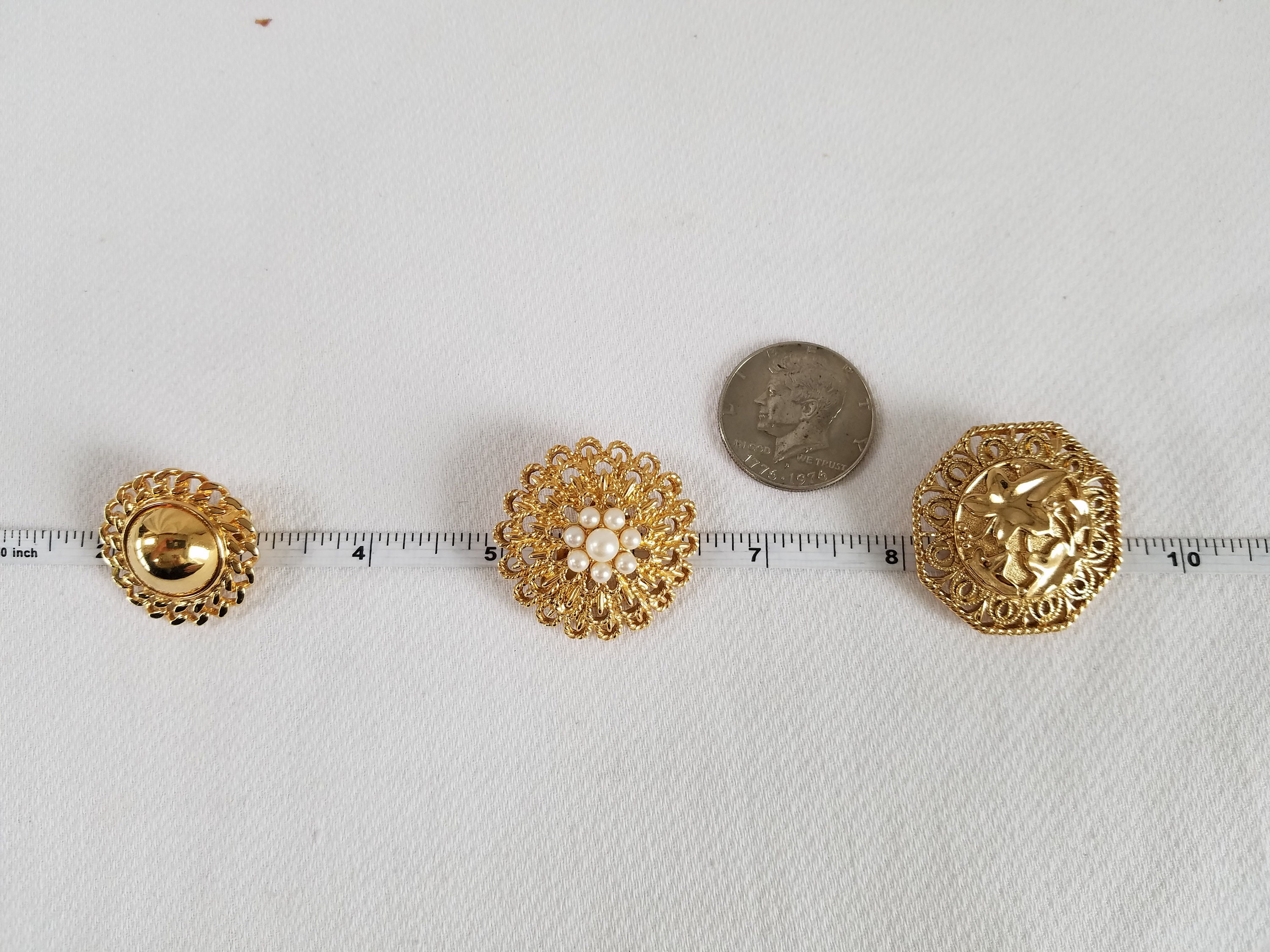 Lot Vintage Avon - Boucles D'oreilles Clips, Collier Et Bracelet Neufs Sans Boîte D’origine
