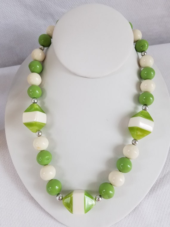 1980's Summer CHOKER BEADS  Lot of 2 - image 6