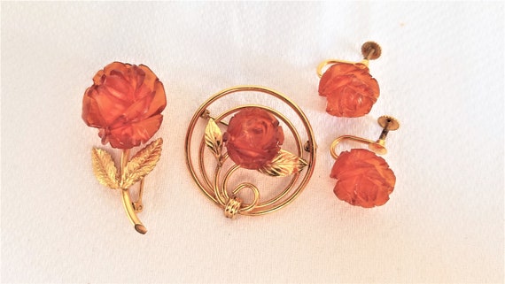 Vintage AMBER GUILD LOT of 3