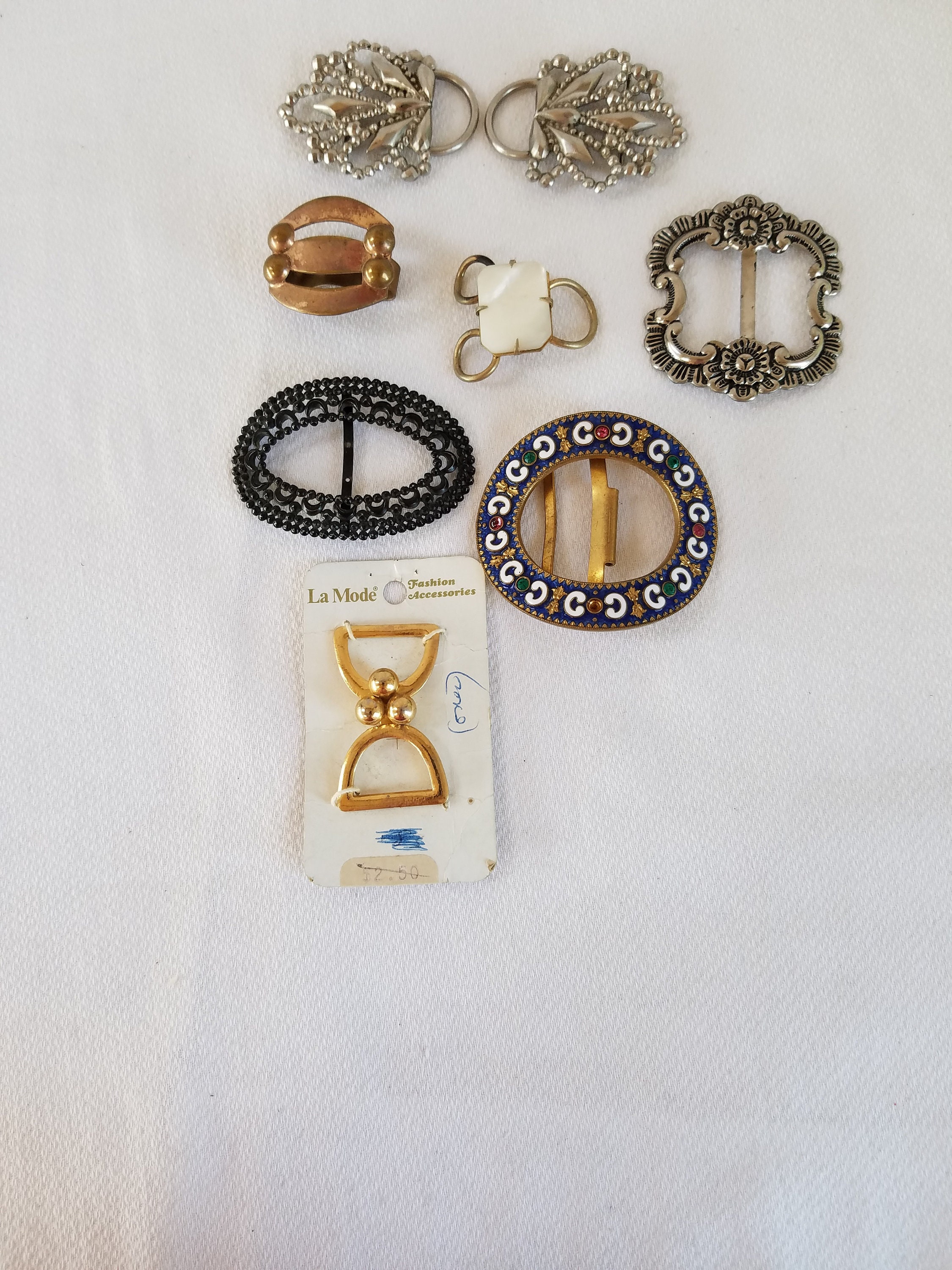 Vintage BELT BUCKLE Collection Lot of 6 - Etsy