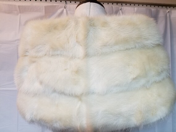 1950's-60's Natural Golden Pearl MINK STOLE - image 2