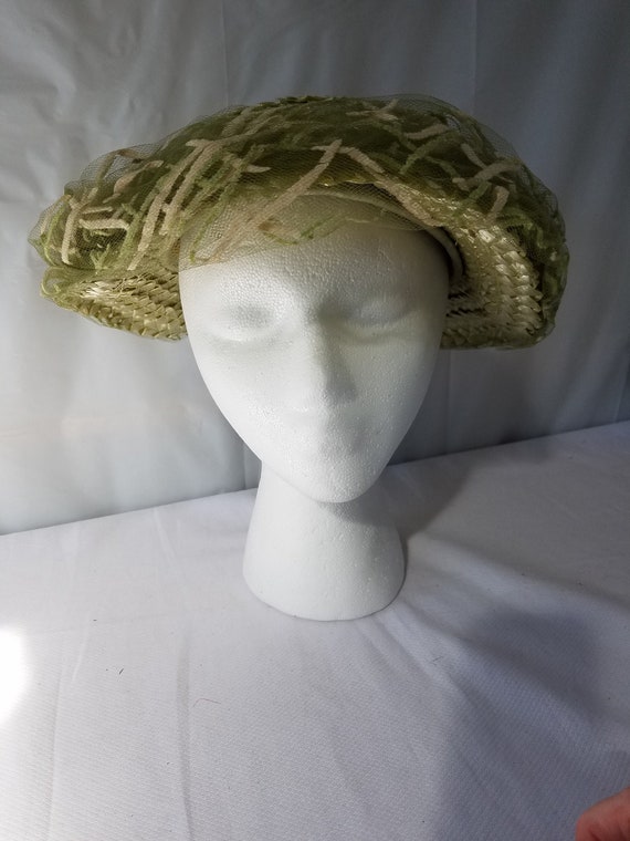 1960's-70's DAYNE TAYLOR  Brenton Style Straw Hat