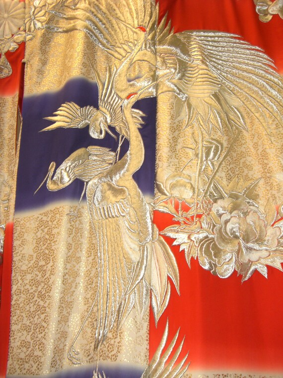 Traditional Japanese Wedding Kimono 1974  PRICE R… - image 3