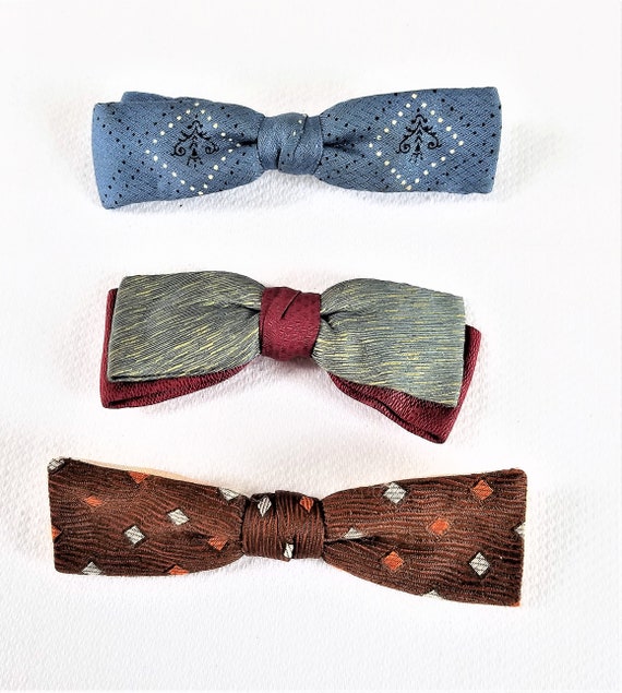 1940's-50's BOW TIE COLLECTION Lot of 3