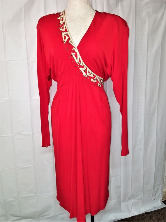 1980's BOB MACKIE Cocktail Dress
