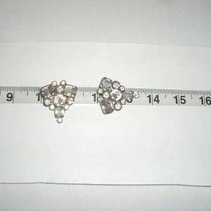 1930's-40's RHINESTONE FUR CLIP Set image 5