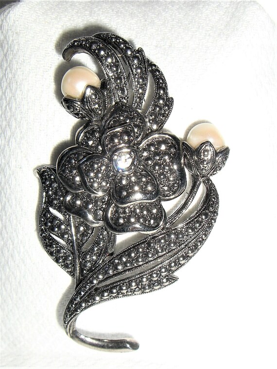 1980's-90's  KJL for AVON  BROOCH  ( Kenneth J La… - image 4