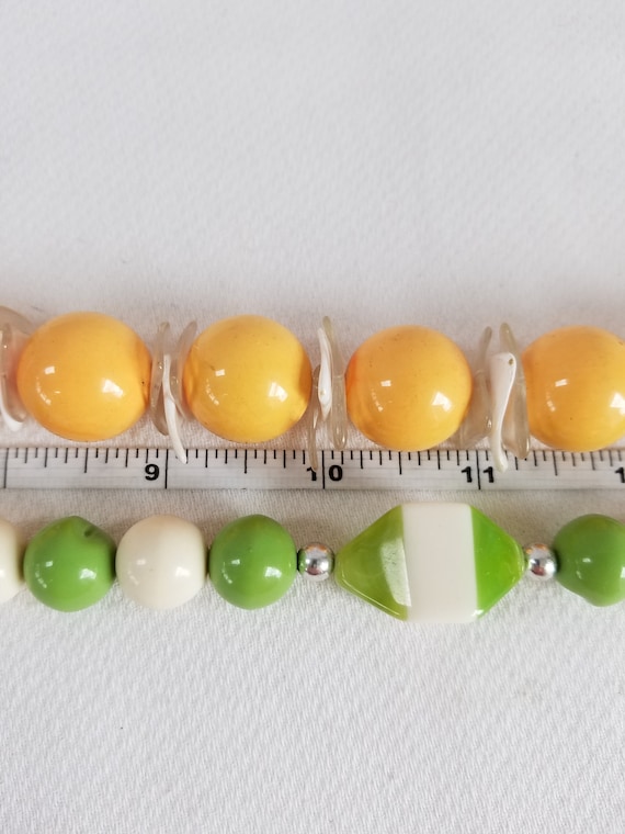 1980's Summer CHOKER BEADS  Lot of 2 - image 8