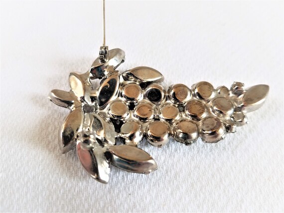 Vintage RHINESTONE STATEMENT BROOCH Etsy