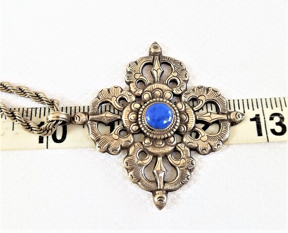 Vintage MEDIEVAL STYLE PENDANT - image 8