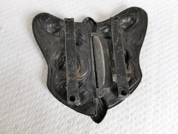 Vintage ART/DECO NOUVEAU Style Belt buckle - image 3