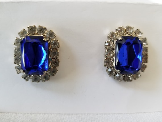 1980's-90's STATEMENT EVENING EARRINGS - image 1
