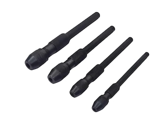 100mm Swivel Head Pin Vice – Precision Mini Hand Drill Bit Holder, Model Craft Tool