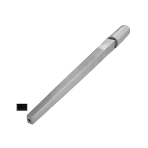 Ring Mandrel Rectangular Steel Measuring Metal Wire Forming - Jewelry Making Tool