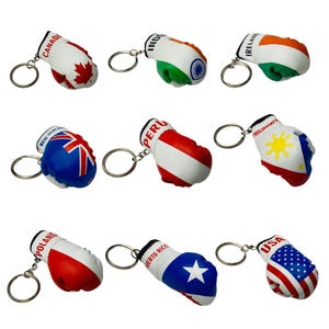 SG Boxing Glove Key Ring