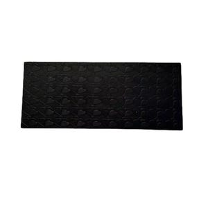 Design #10 Heart Pattern Texture Steel Plate for Press or Rolling Mill 6x2 Inch
