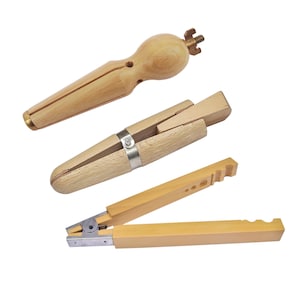 Set of 3 Ring Clamp Inside Ring Holder Plier Hand Vise Tool for Jewelry Making