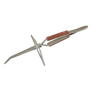 Pinzette Per Saldatura Con Impugnatura In Fibra Autobloccante In Acciaio Inossid - Foto 2