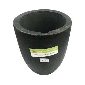 A5 - 6.8 Kg Morgan Salamander Clay Graphite Melting Crucible Gold Silver Brass Copper