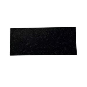 Design #12 Floral Pattern Texture Steel Plate for Press or Rolling Mill 6x2 Inch