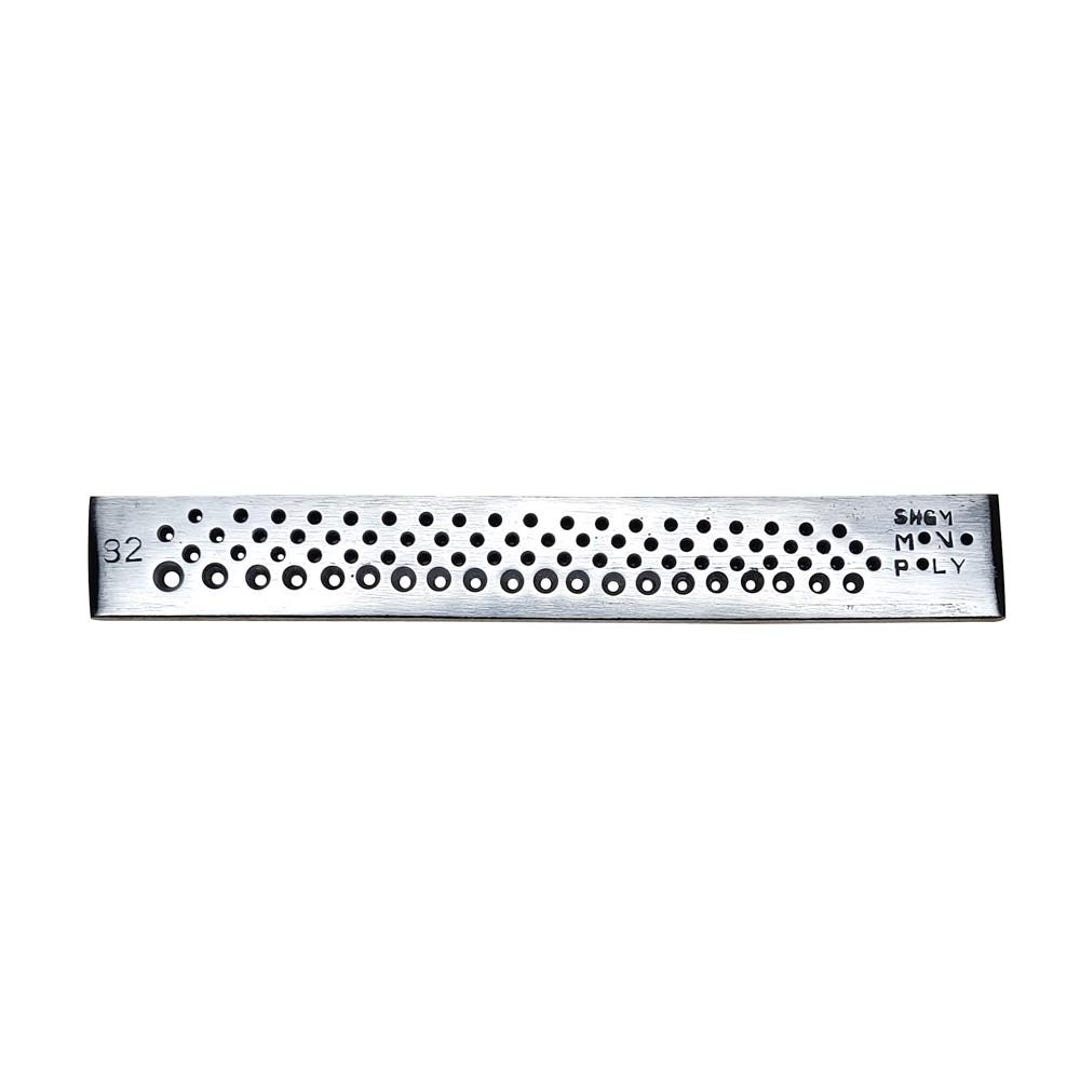 Draw Plate 82 Round Holes - Wire Drawplate Jewelry Craft Shaping Tool 8 ...