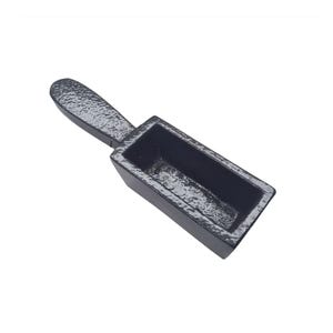 25 oz Cast Iron Loaf Bar Ingot Mold With Handle Melting Gold Silver Copper Scrap
