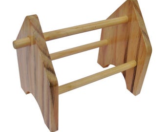 Jewelers Wood Plier Cutter Rack Workbench Stand Organizer Rack Tool