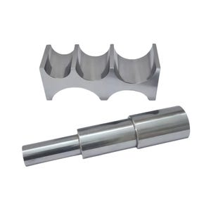 Jewelers Forming Bending Block & Mandrel - Half Round Dapping Doming Shaping Set
