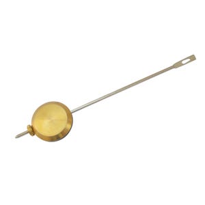 Clock Pendulum Universal Brass Bob Adjustable Wall Clocks Mantle Part 7&quot; Long