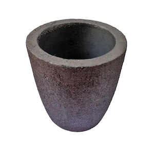 No 1 - 1 KG Clay Graphite Foundry Crucible Melting Furnace Refining Gold Silver