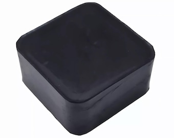 Bench Block Rubber 2" x 2" x 7/8" for Steel Block Dapping - Jewelry Making Tool