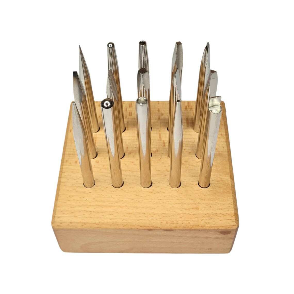 15-piece Repoussé Punch Set - Jewelry Making Metal Forming Metalsmith ...