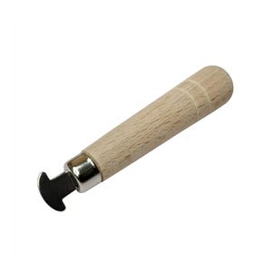 Bezel Roller For Bezel Setting with Wooden Handle - Stone & Gem Setting Tool