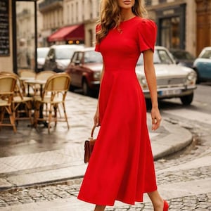 modest holiday dress , vacation, wedding , spring women maxi dresses ,beach party or style our sleek midi dresses with heels and statement jewelry for a night out Odbmxy Short Sleeve Women Midi