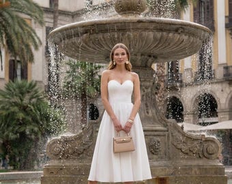 white lace corset midi dress Bardot Carmen Lace Corset Midi Dress in White