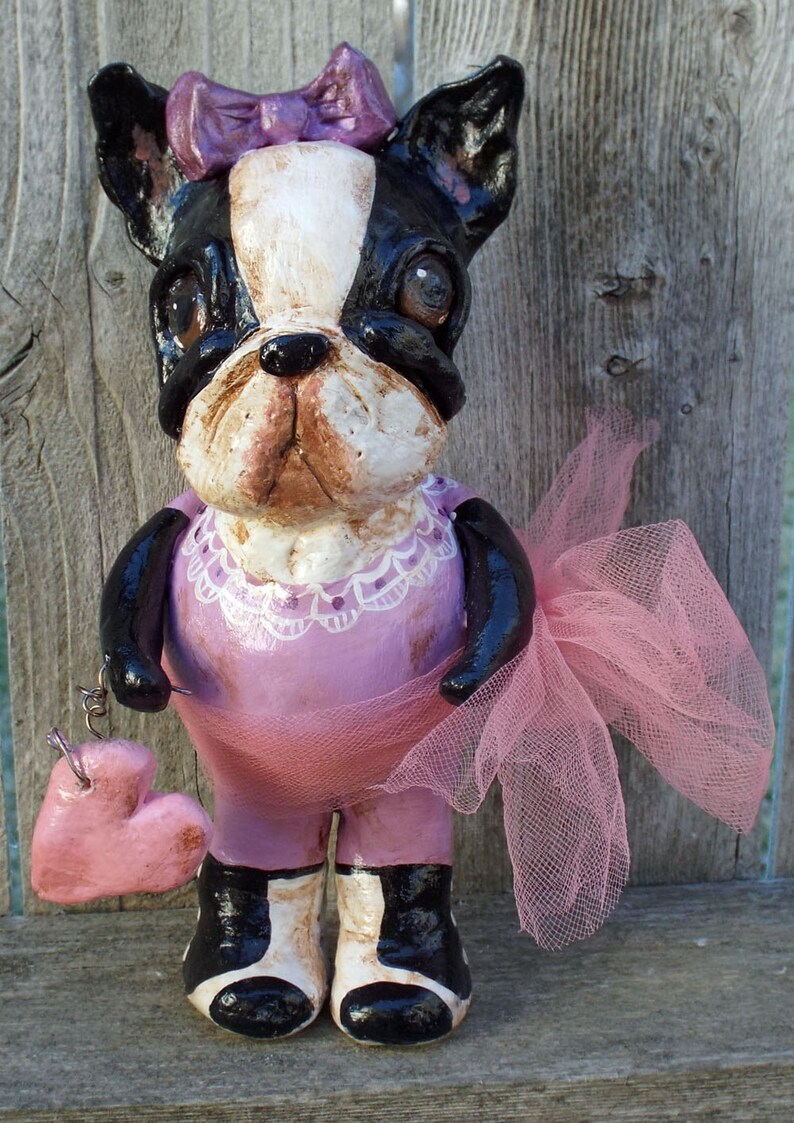 boston terrier doll