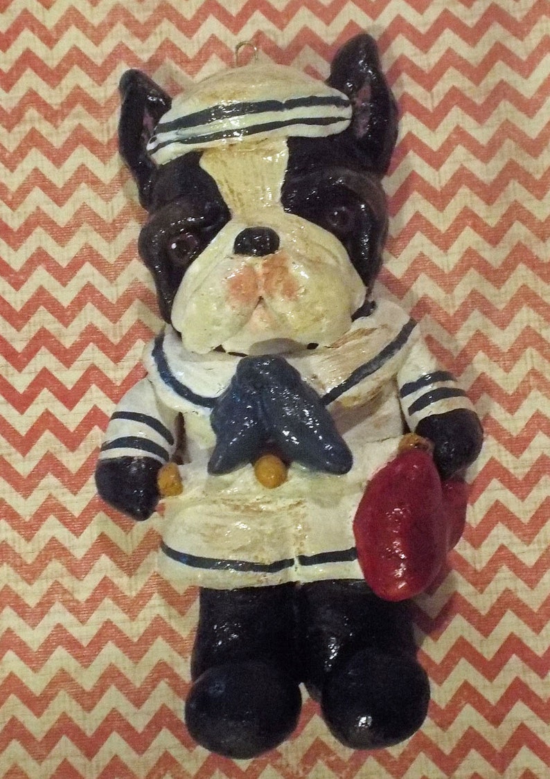 boston terrier doll
