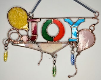 Custom Stained Glass Name Sign: Personalized Home Decor