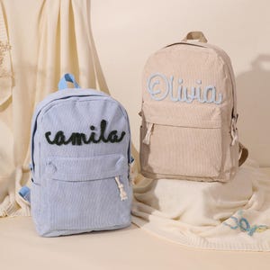 Sac à dos personnalisé pour enfant, sac à dos personnalisé pour enfant, sac à dos personnalisé pour tout-petit, cadeaux de rentrée, cartable pour fille et garçon