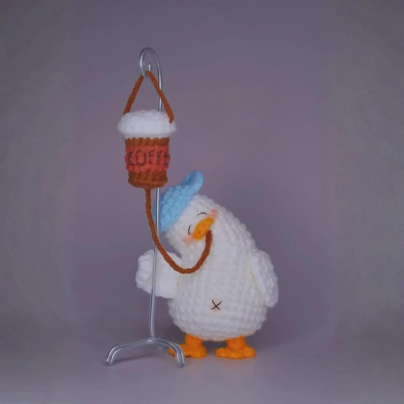 Bundle 8in1 Funny Ducklings Crochet PDF Pattern, How to Crochet Cute Duck Amigurumi, Crochet Mini Duck Tutorial, Cute Animal Crochet Pattern image 7